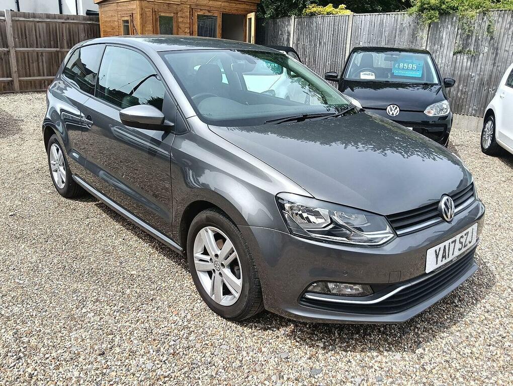 Volkswagen Polo Hatchback 1.0 Bluemotion Tech Match Edition 2017 Grey #3