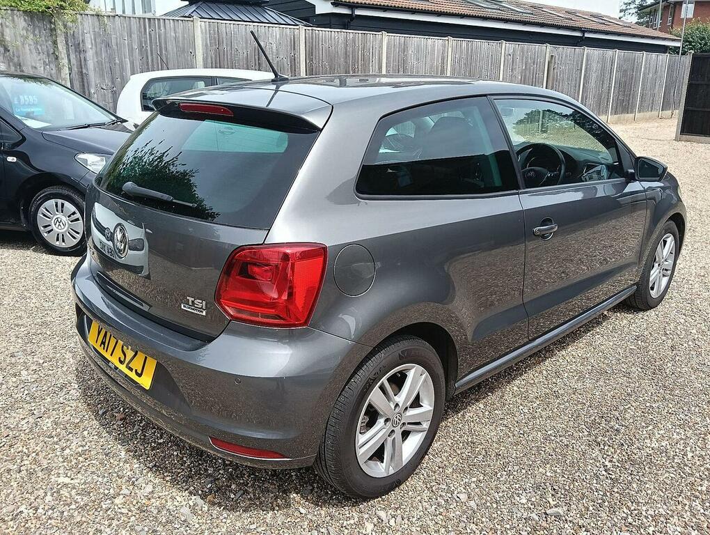 Volkswagen Polo Hatchback 1.0 Bluemotion Tech Match Edition 2017 Grey #5