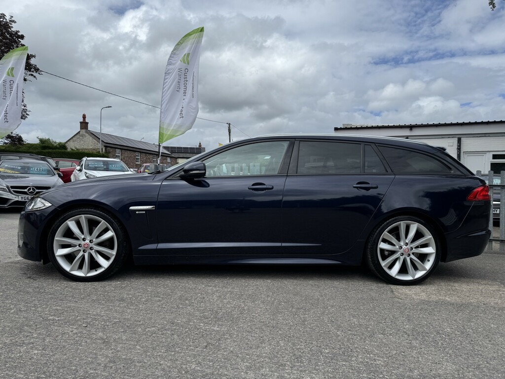 Jaguar XF Estate 2.2 D R-sport 201515 OY15WDL Blue #2