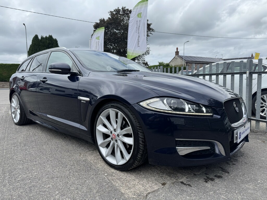 Jaguar XF Estate 2.2 D R-sport 201515 OY15WDL Blue #5