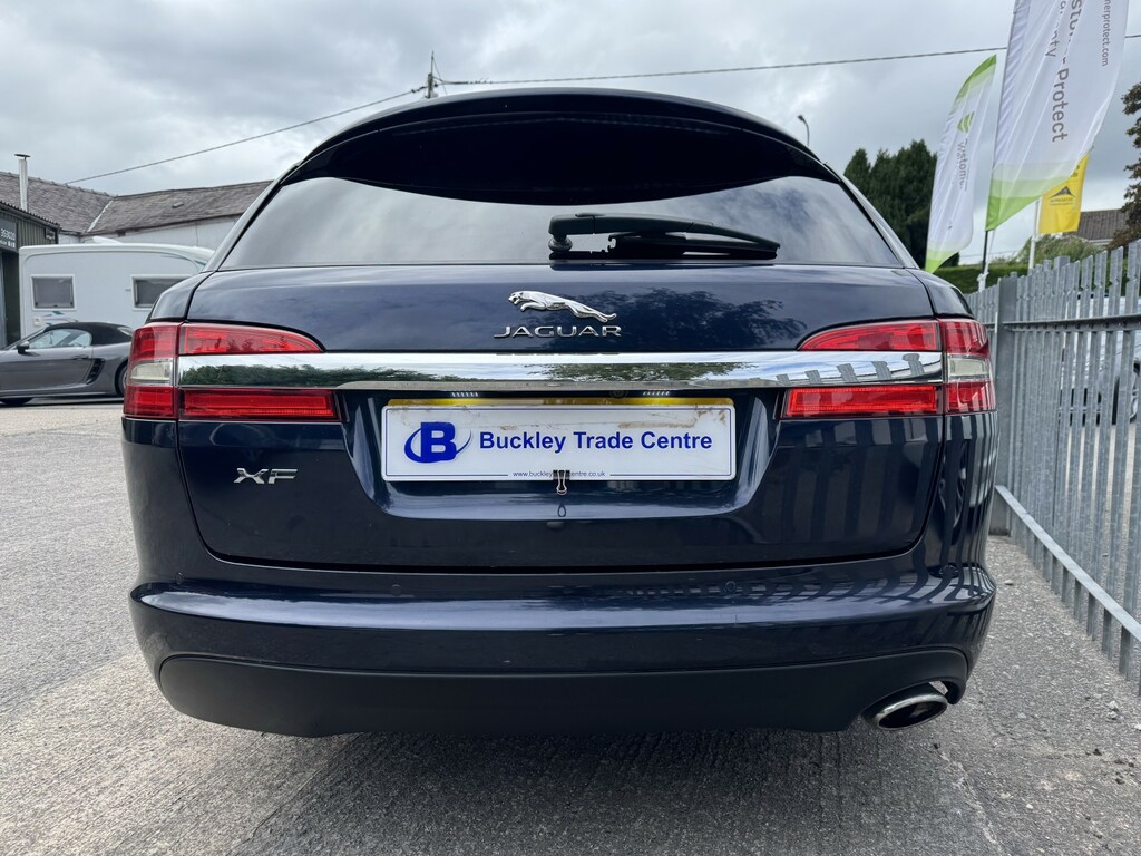 Jaguar XF Estate 2.2 D R-sport 201515 OY15WDL Blue #4