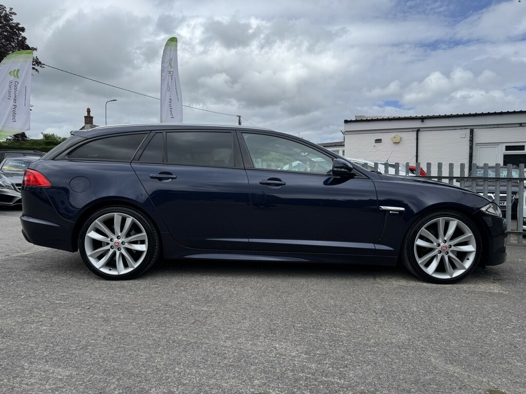 Jaguar XF Estate 2.2 D R-sport 201515 OY15WDL Blue #6