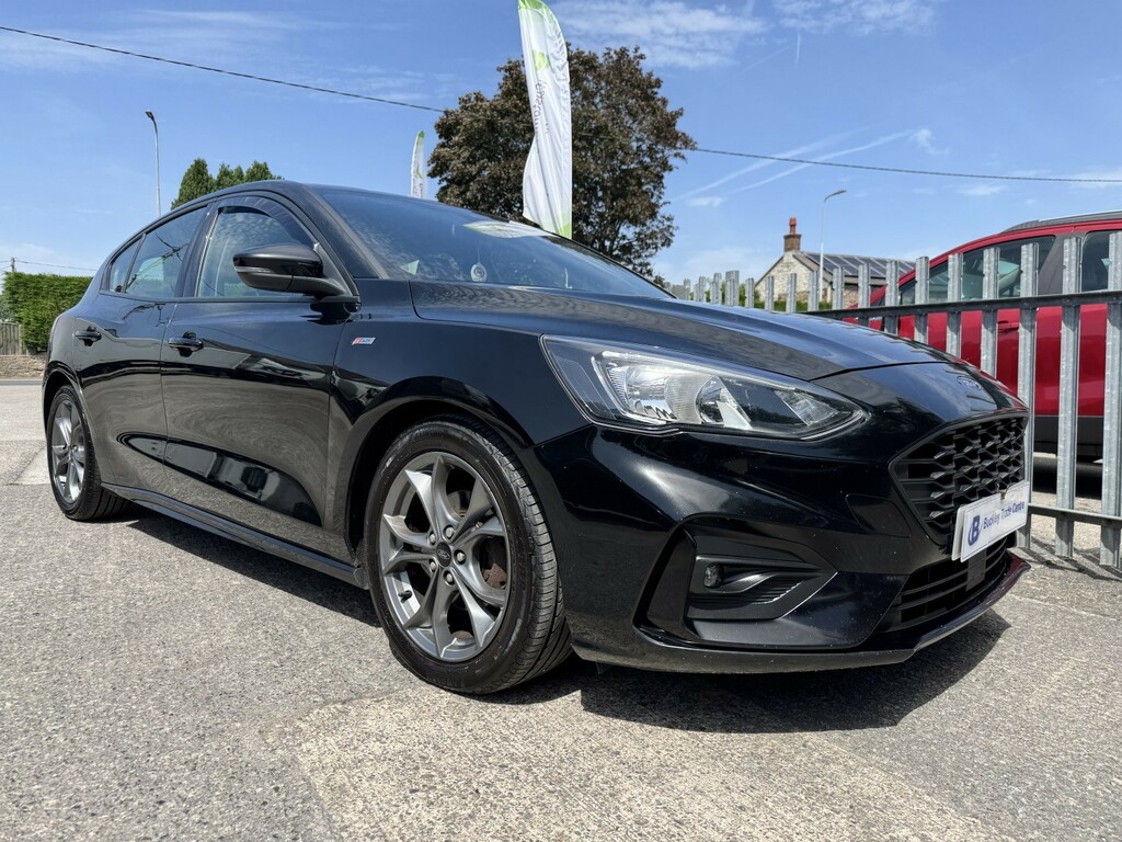 Ford Focus Hatchback 1.5 Ecoblue St-line 201868 LT68SZU Black #5