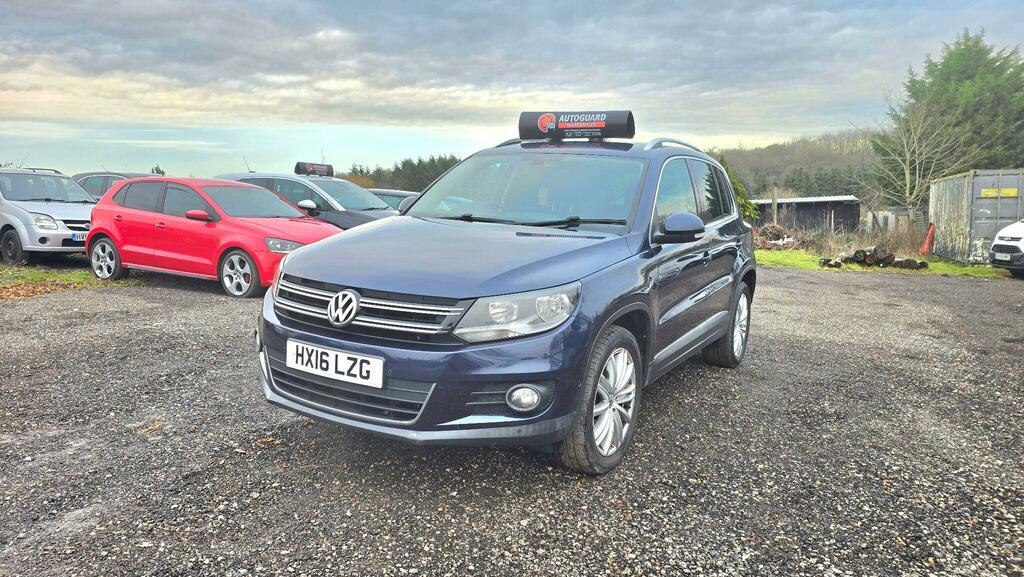 Volkswagen Tiguan 2.0 Tdi Bluemotion Tech Match Edition Dsg 4Wd Euro HX16LZG Blue #3