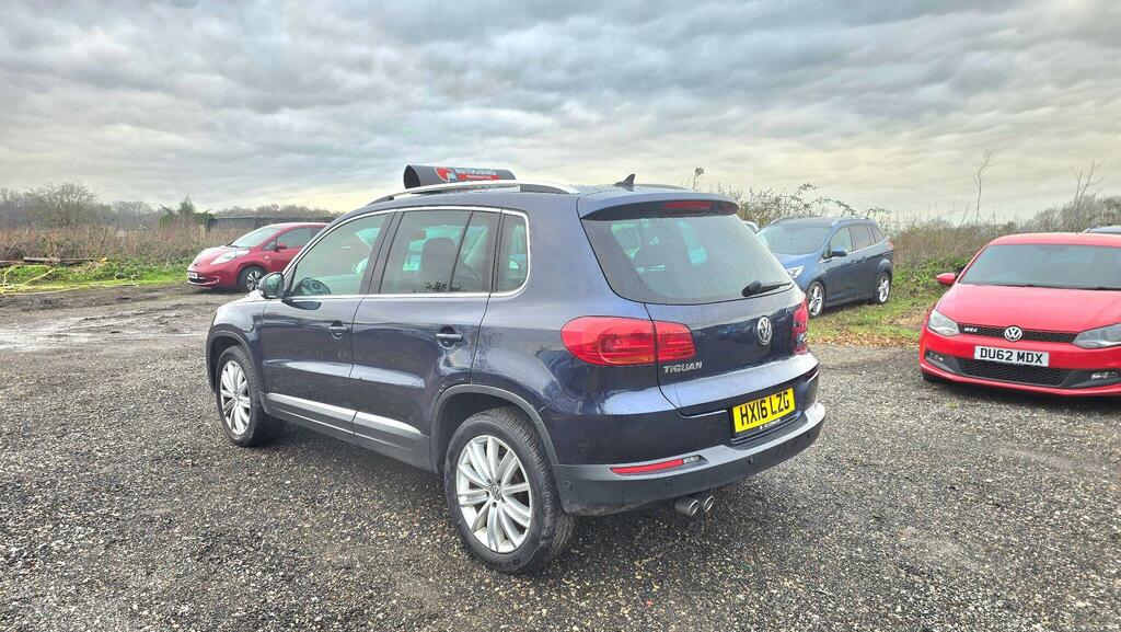 Volkswagen Tiguan 2.0 Tdi Bluemotion Tech Match Edition Dsg 4Wd Euro HX16LZG Blue #6