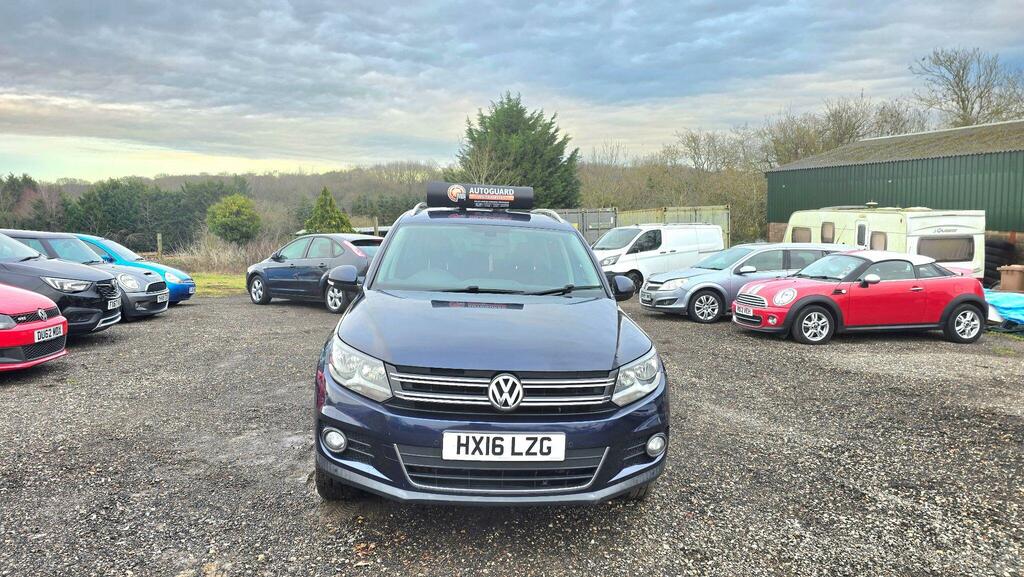 Volkswagen Tiguan 2.0 Tdi Bluemotion Tech Match Edition Dsg 4Wd Euro HX16LZG Blue #2