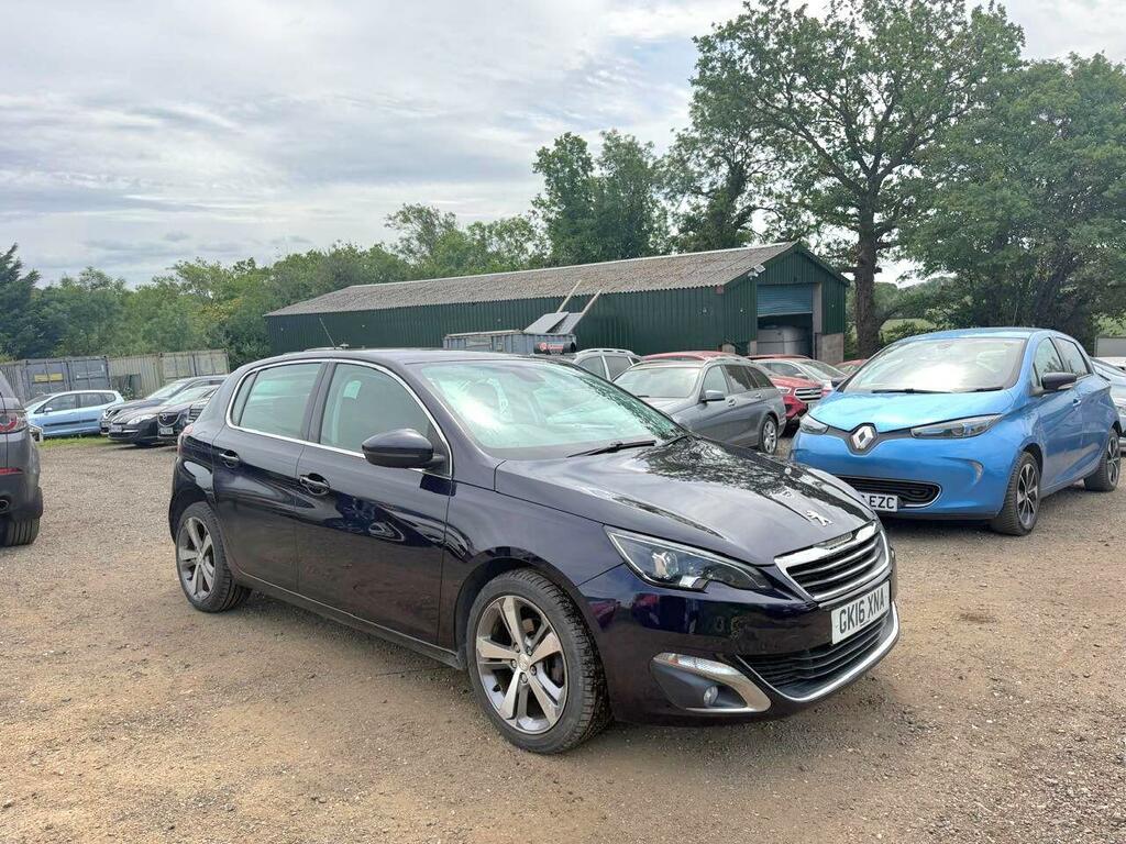Peugeot 308 Allure Blue #6