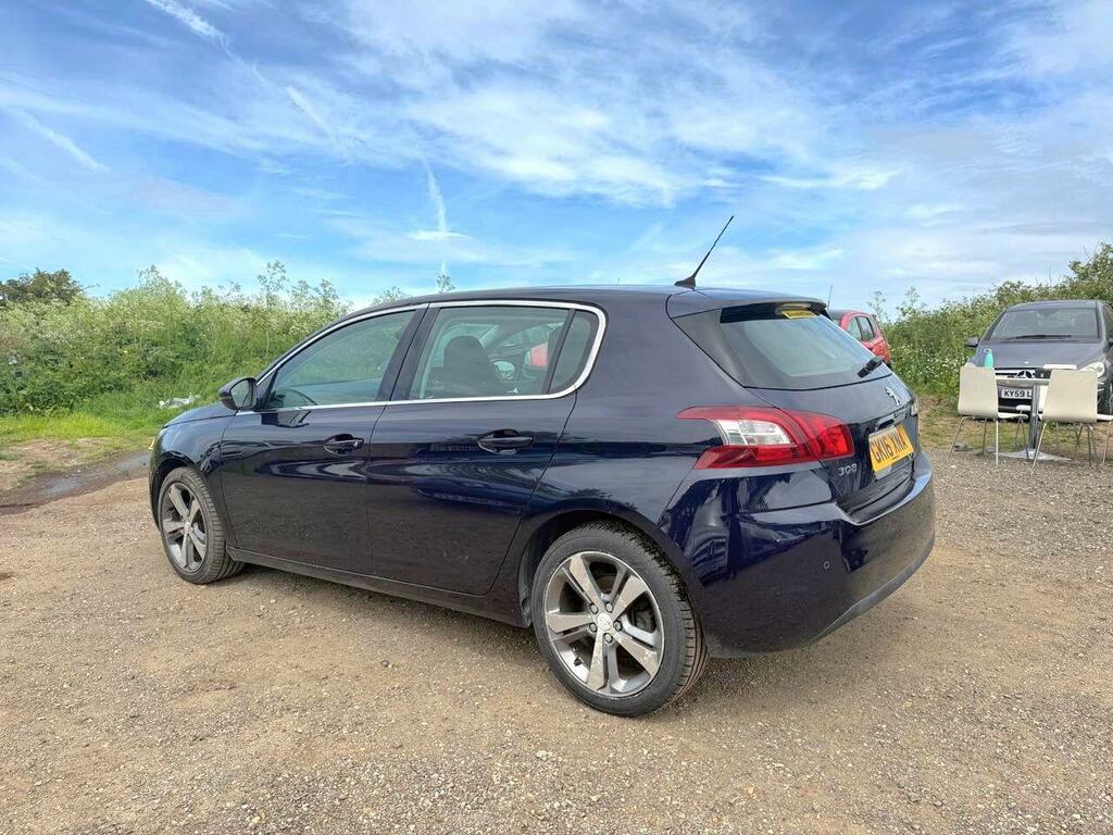 Peugeot 308 Allure Blue #4