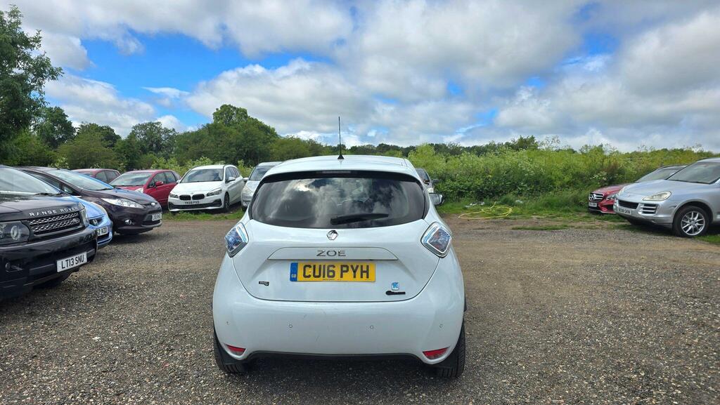 Renault Zoe Dynamique Nav 22Kwh Battery Lease 92 Bhp White #7