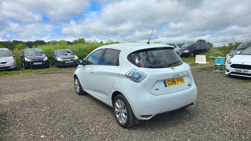 Renault Zoe Dynamique Nav White #3