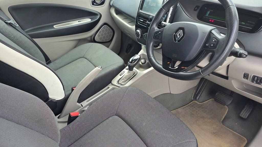 Renault Zoe Dynamique Nav 22Kwh Battery Lease 92 Bhp White #10