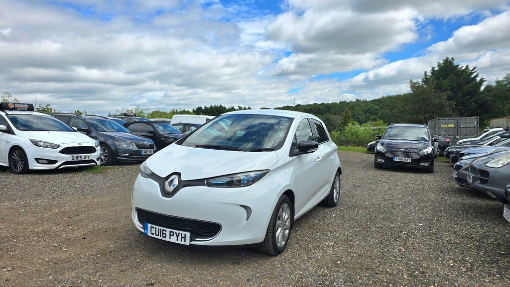 Renault Zoe Dynamique Nav White #2