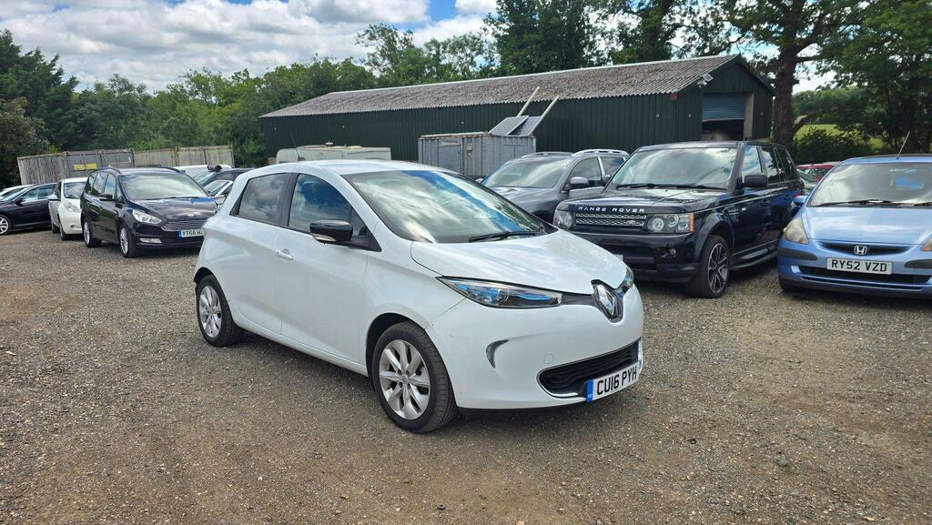 Renault Zoe Dynamique Nav White