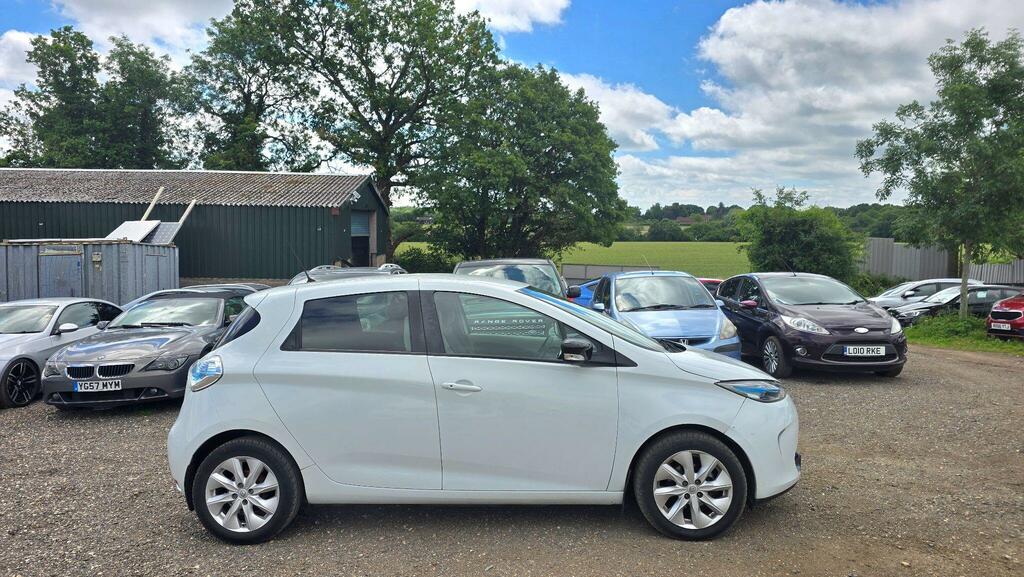 Renault Zoe Dynamique Nav 22Kwh Battery Lease 92 Bhp White #8