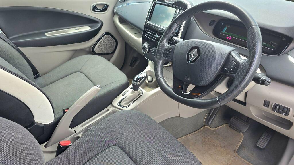 Renault Zoe Dynamique Nav 22Kwh Battery Lease 92 Bhp White #12