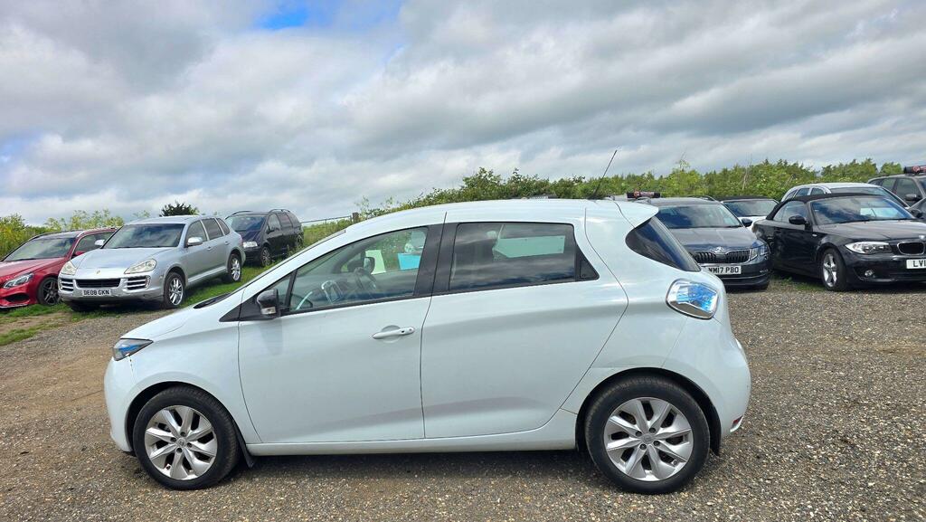 Renault Zoe Dynamique Nav White #4