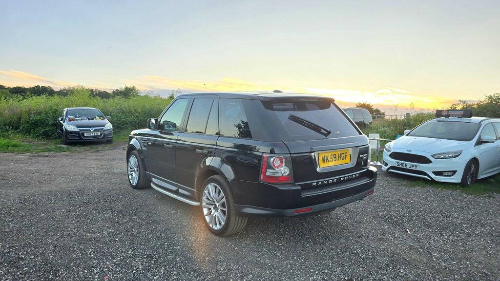 Land Rover Range Rover Sport Hse Black #4
