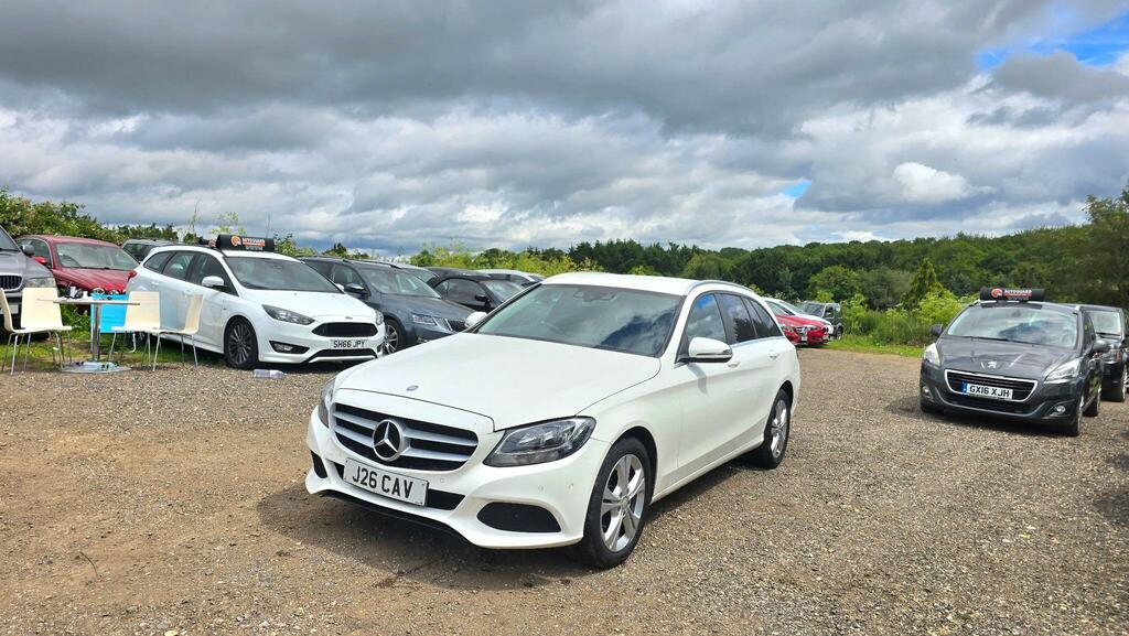 Mercedes-Benz C Class Se Executive Edition White #3