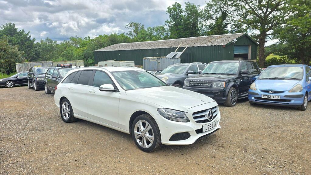 Mercedes-Benz C Class Se Executive Edition White #5