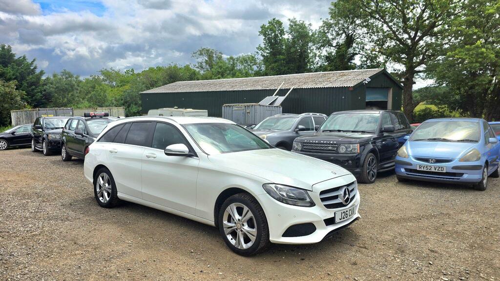 Mercedes-Benz C Class Se Executive Edition White #6