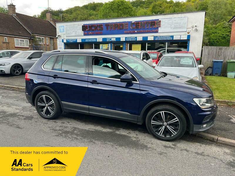 Volkswagen Tiguan 2.0 Tdi Se Navigation FP67MZD Blue #3