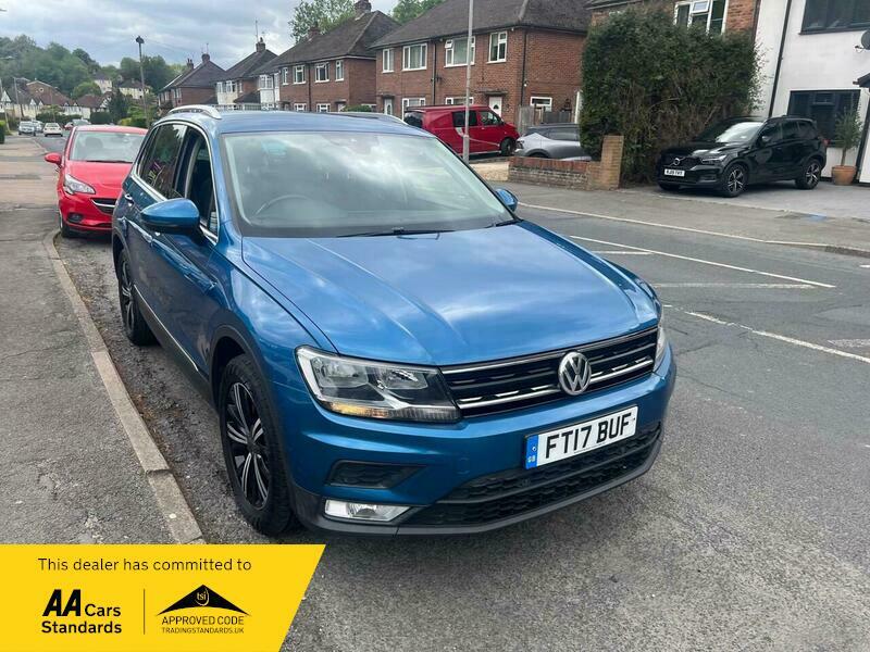 Volkswagen Tiguan 2.0 Tdi Se Navigation FT17BUF Blue #6