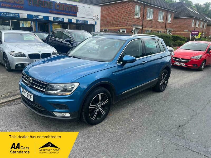 Volkswagen Tiguan 2.0 Tdi Se Navigation FT17BUF Blue #3