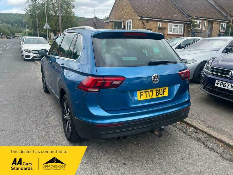Volkswagen Tiguan 2.0 Tdi Se Navigation FT17BUF Blue #4