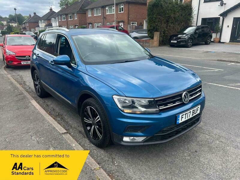 Volkswagen Tiguan 2.0 Tdi Se Navigation FT17BUF Blue #5
