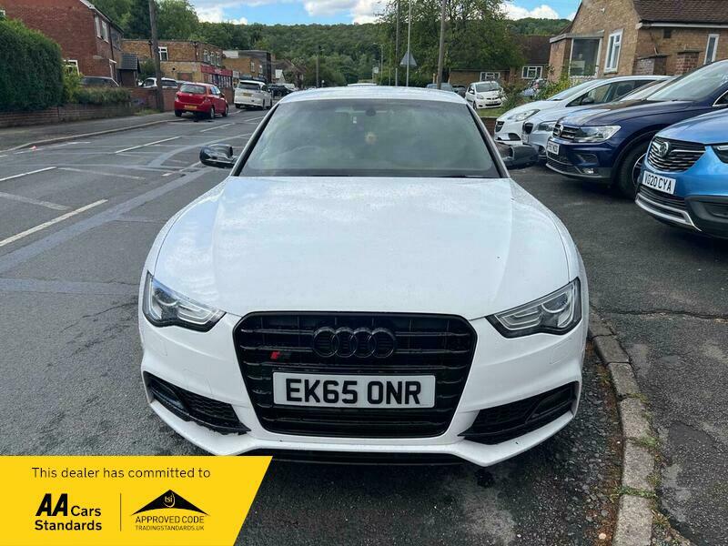 Audi A5 2.0 Tfsi Black Edition EK65ONR White #2