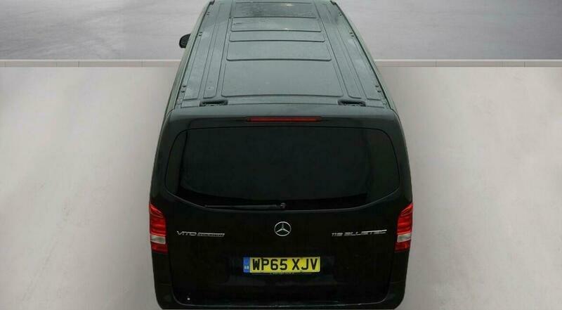 Mercedes-Benz Vito 2.1 Cdi Dualiner Compact Panel Van 5 Seats Black #9
