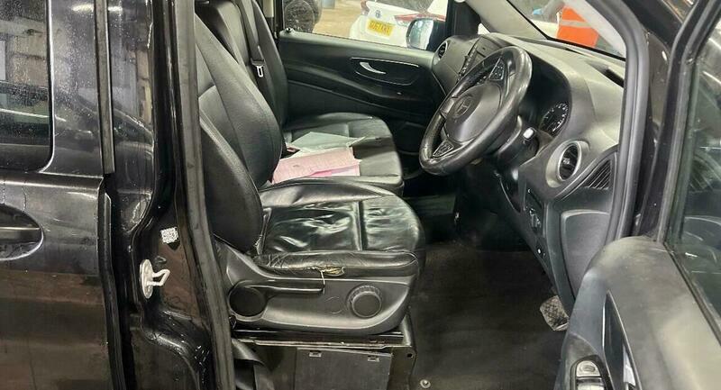 Mercedes-Benz Vito 2.1 Cdi Dualiner Compact Panel Van 5 Seats Black #10