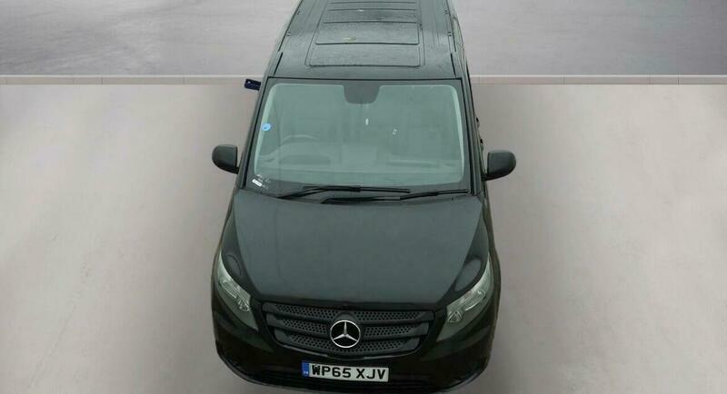 Mercedes-Benz Vito 2.1 Cdi Dualiner Compact Panel Van 5 Seats Black #8