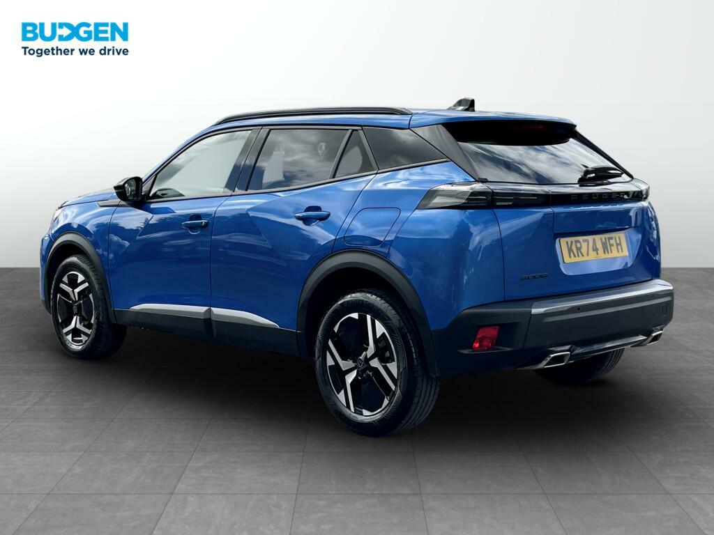 Peugeot 2008 1.2 Puretech Allure Euro 6 Ss KR74WFH Blue #4