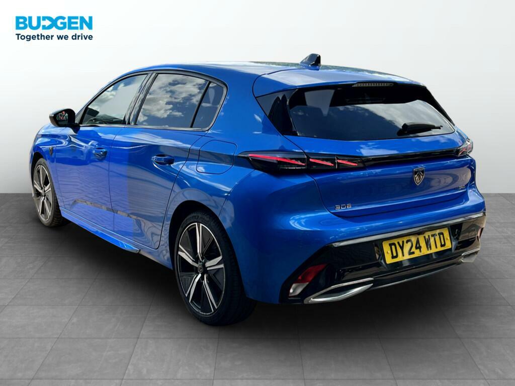 Peugeot 308 1.6 12.4Kwh Gt E-eat Euro 6 Ss DY24WTD Blue #4