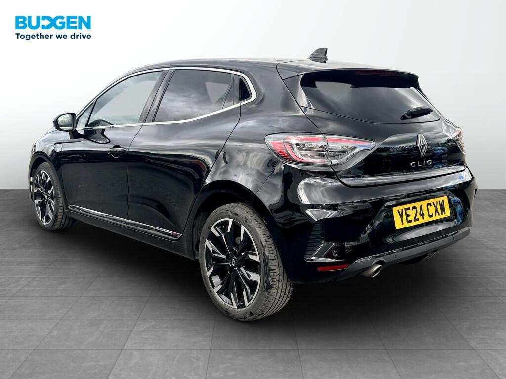 Renault Clio 1.0 Tce Techno Euro 6 Ss YE24CXW Black #4