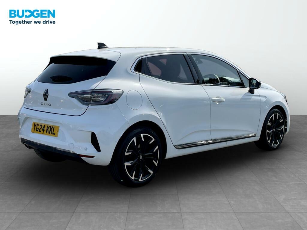 Renault Clio 1.0 Tce Techno Euro 6 Ss YG24KKL White #6