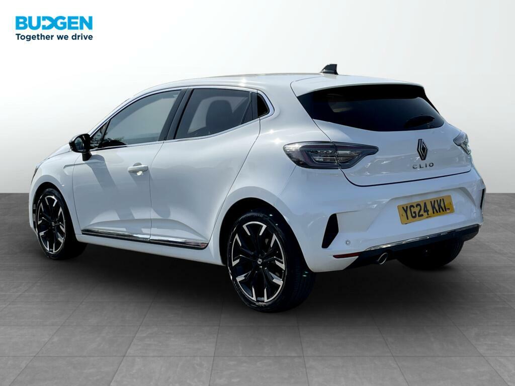 Renault Clio 1.0 Tce Techno Euro 6 Ss YG24KKL White #4