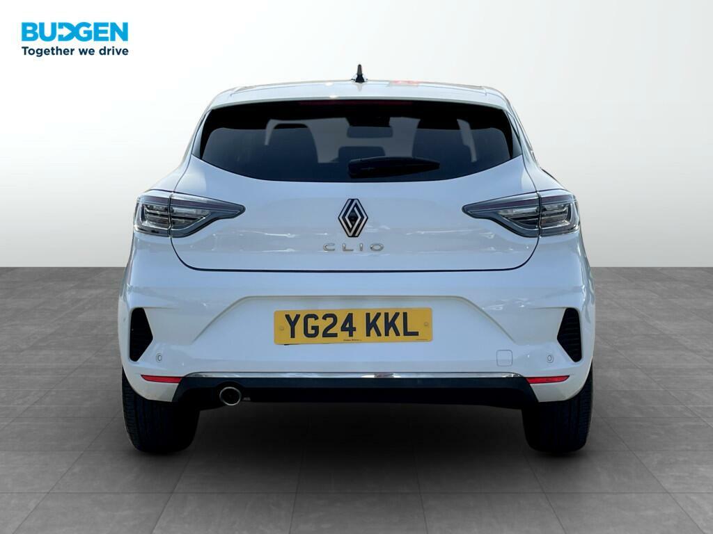 Renault Clio 1.0 Tce Techno Euro 6 Ss YG24KKL White #5