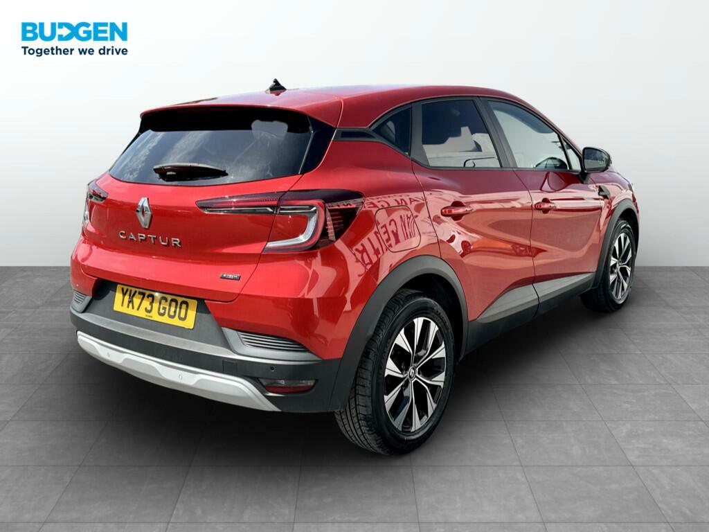 Renault Captur 1.6 E-tech Evolution Euro 6 Ss YK73GOO Red #4