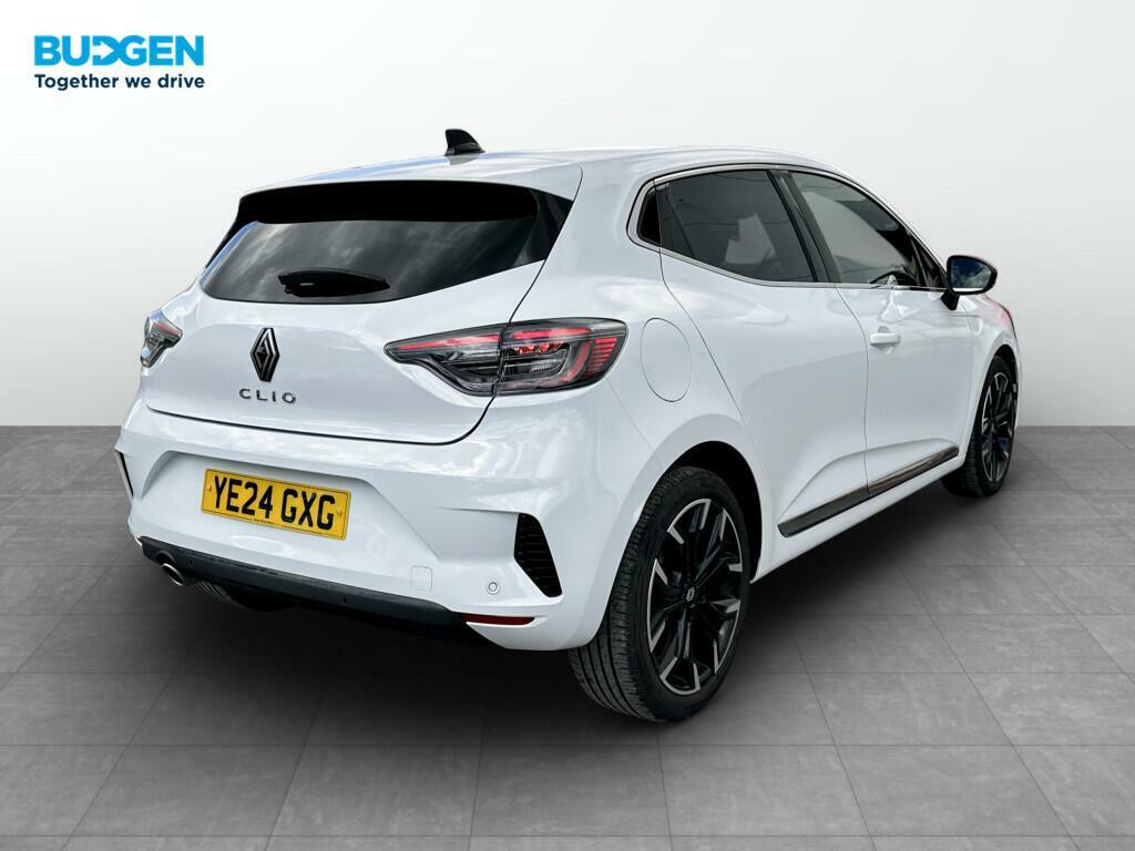 Renault Clio 1.0 Tce Techno Euro 6 Ss YE24GXG White #4