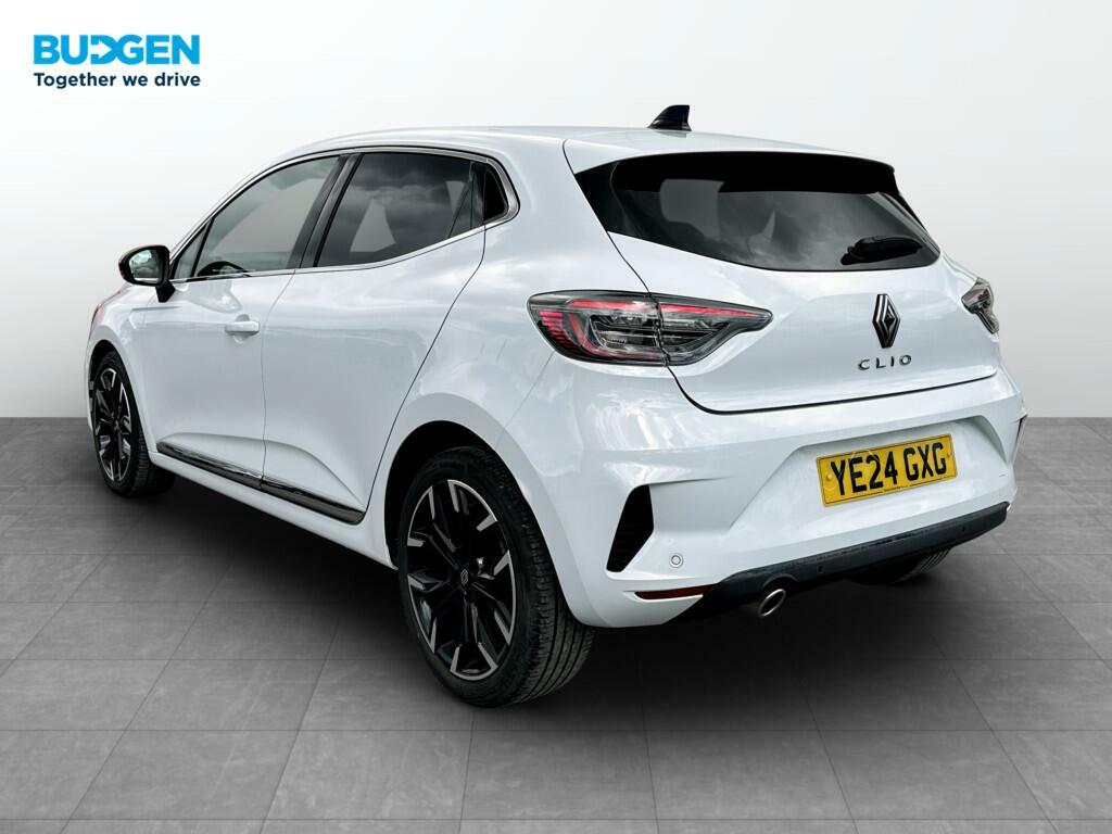 Renault Clio 1.0 Tce Techno Euro 6 Ss YE24GXG White #3