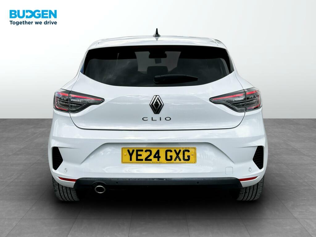 Renault Clio 1.0 Tce Techno Euro 6 Ss YE24GXG White #6