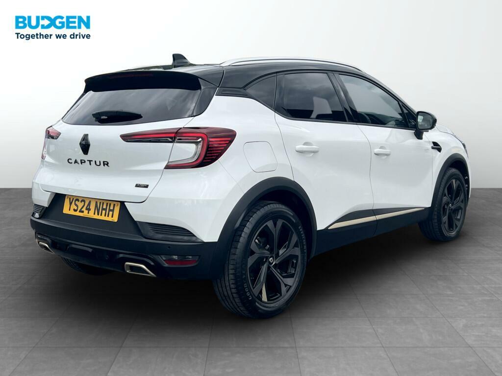 Renault Captur 1.6 E-tech E-tech Engineered Euro 6 Ss White #6