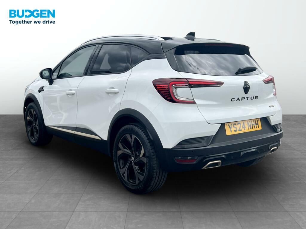 Renault Captur 1.6 E-tech E-tech Engineered Euro 6 Ss White #4
