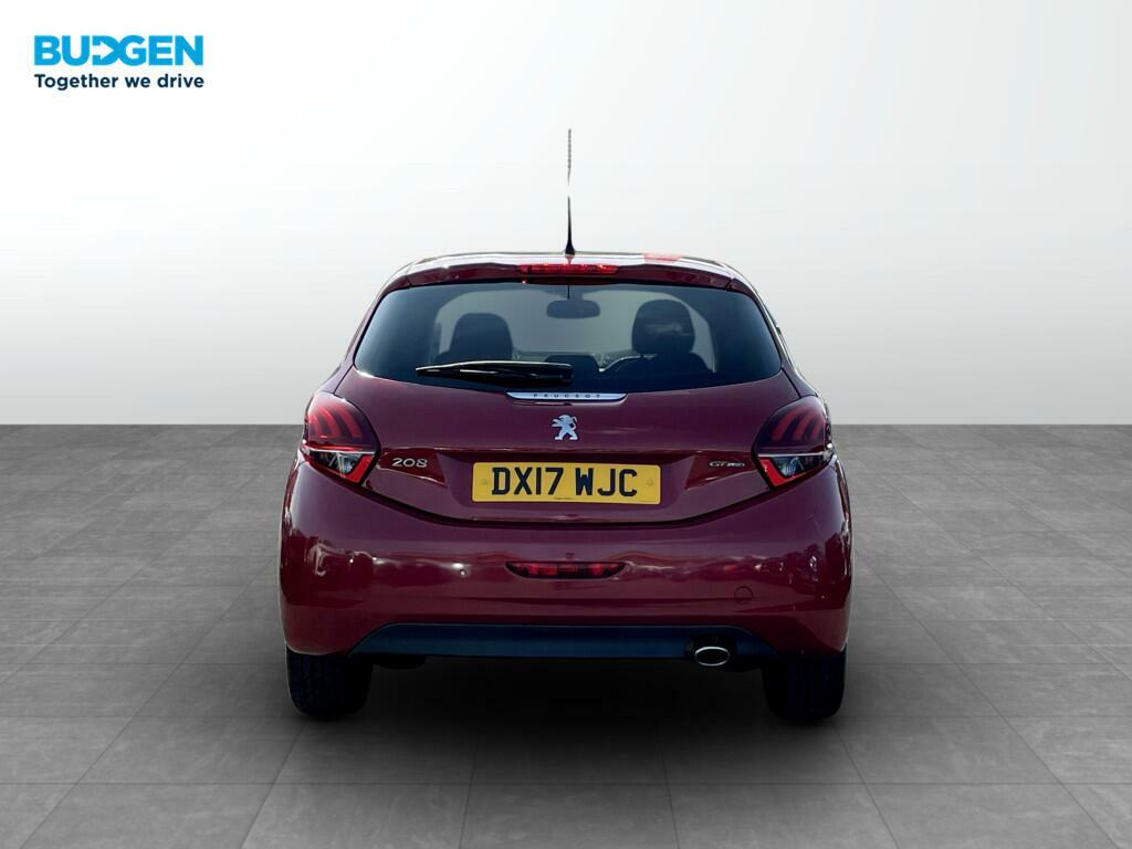 Peugeot 208 1.2 Puretech Gt Line Euro 6 Ss DX17WJC Red #5