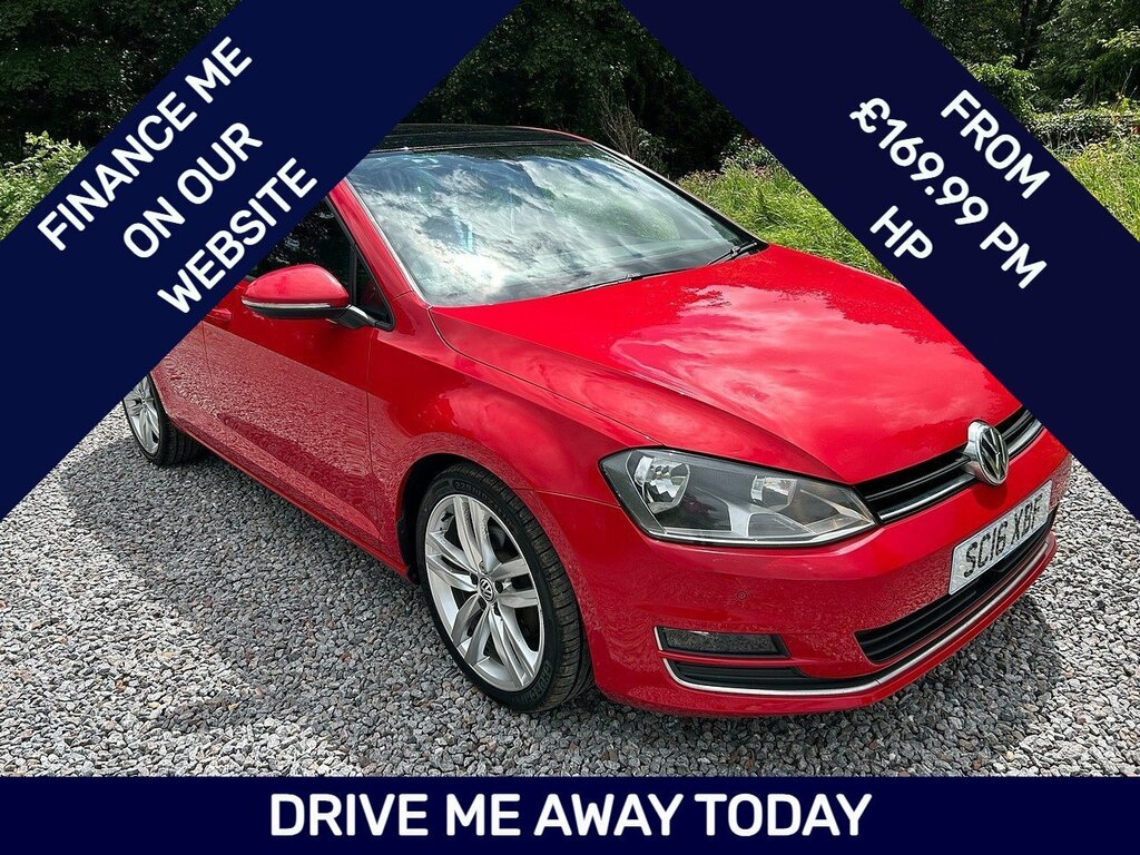 Volkswagen Golf Tdi Bluemotion Tech Gt Edition Red