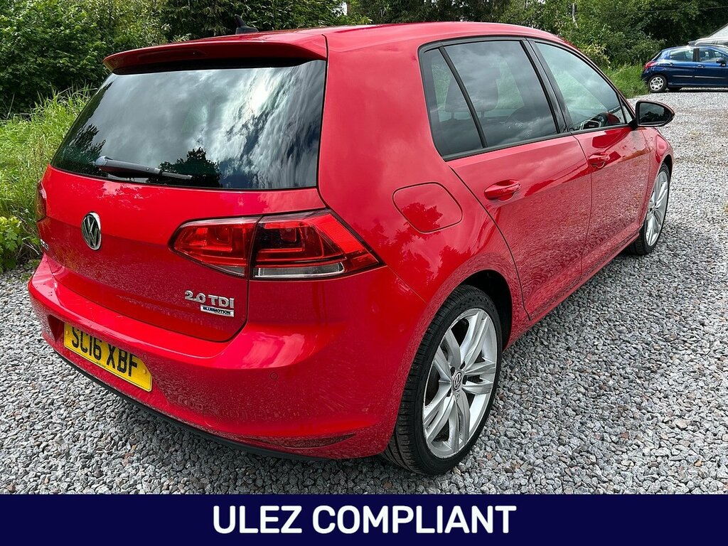 Volkswagen Golf Tdi Bluemotion Tech Gt Edition SC16XBF Red #2
