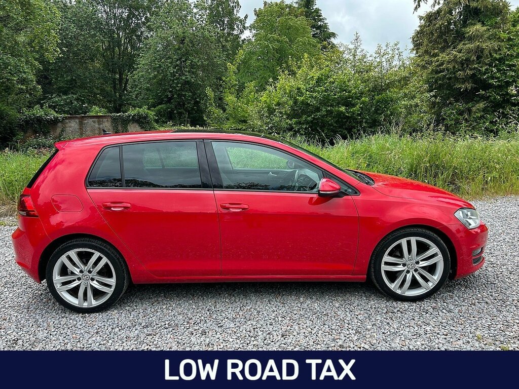 Volkswagen Golf Tdi Bluemotion Tech Gt Edition SC16XBF Red #4