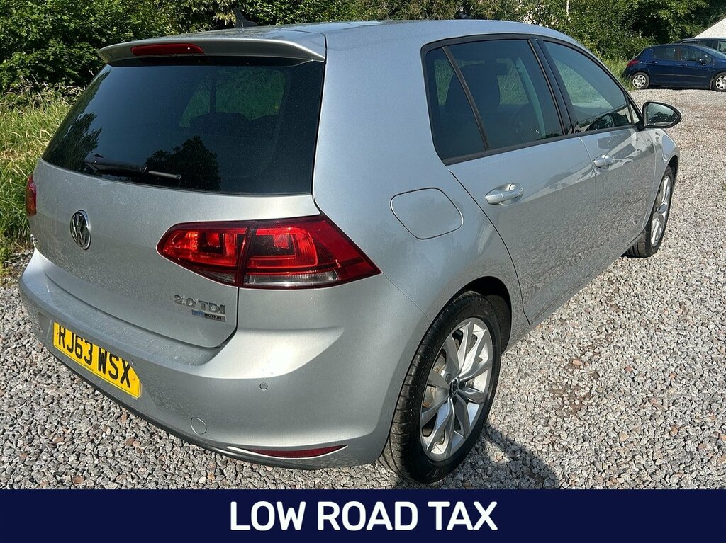 Volkswagen Golf Tdi Bluemotion Tech Gt RJ63WSX Silver #4